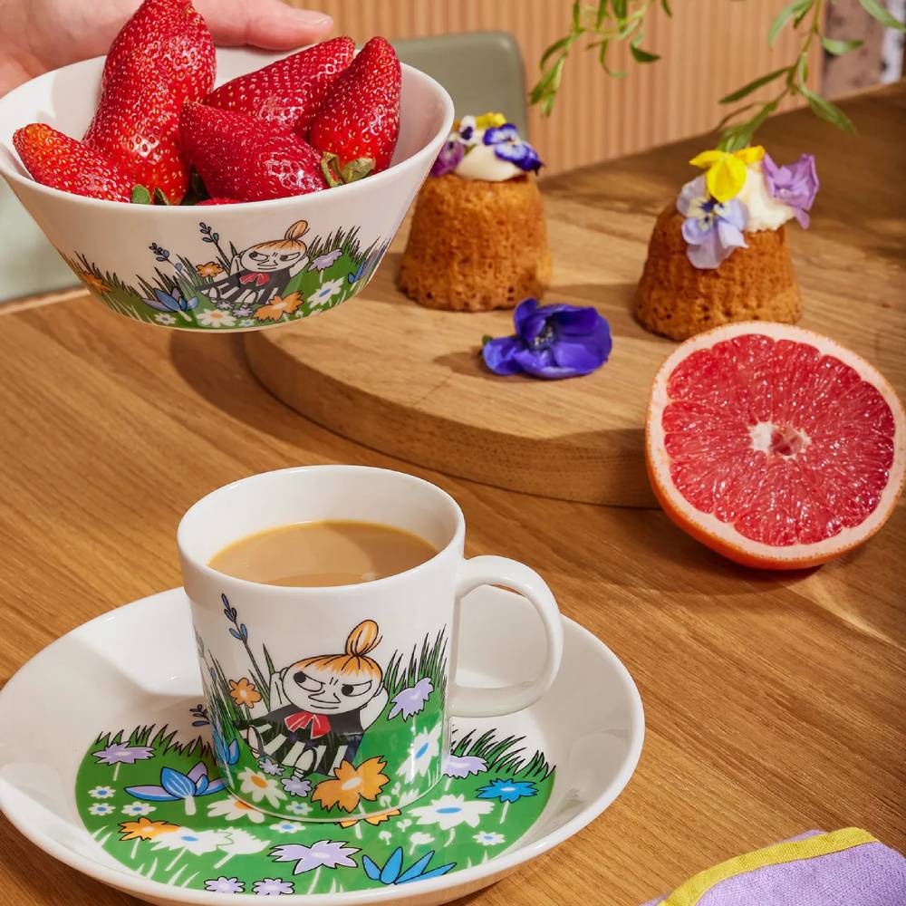 Moomin Mug 0,3L, Little My and Meadow