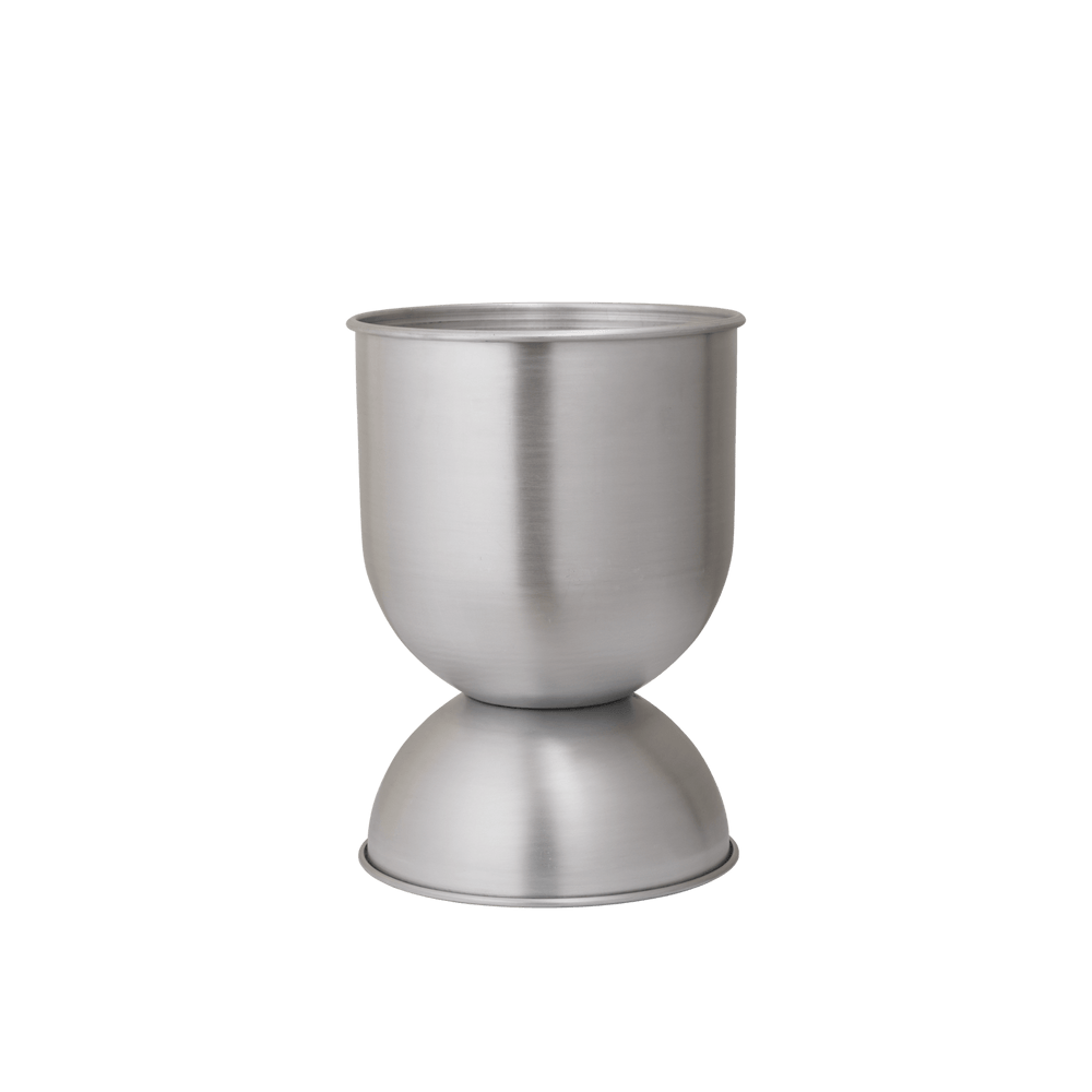 Hourglass Pot, Medium, Aluminum