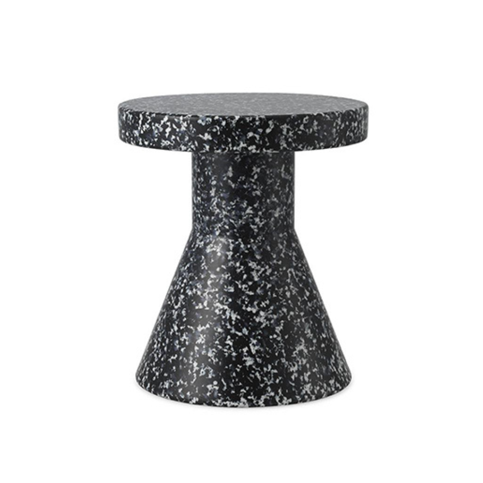 Bit Stool Cone, Black/White