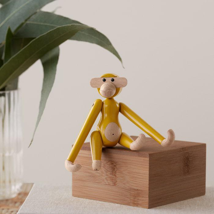 Wood Monkey Mini, Yellow