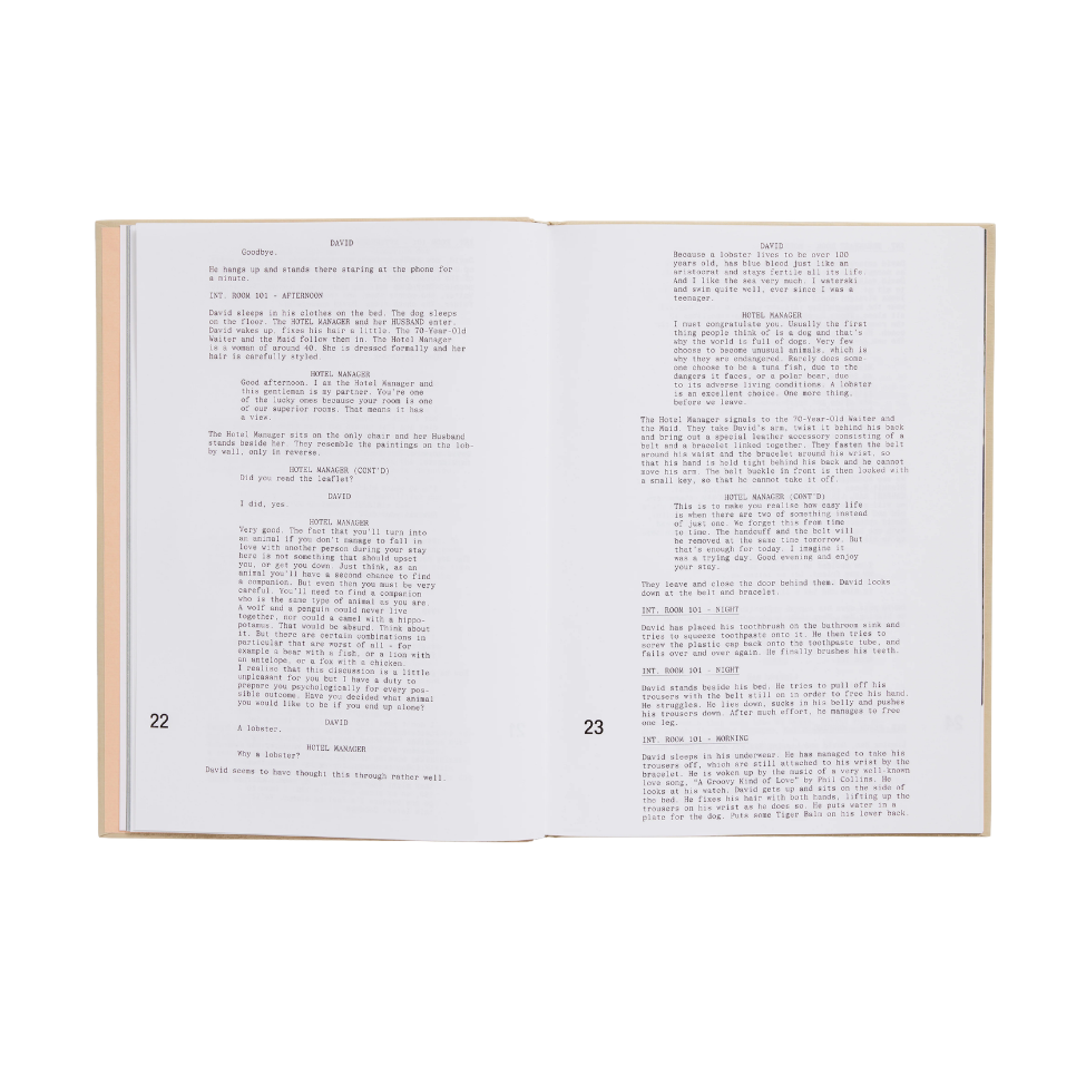 A24 Lobster Screenplay