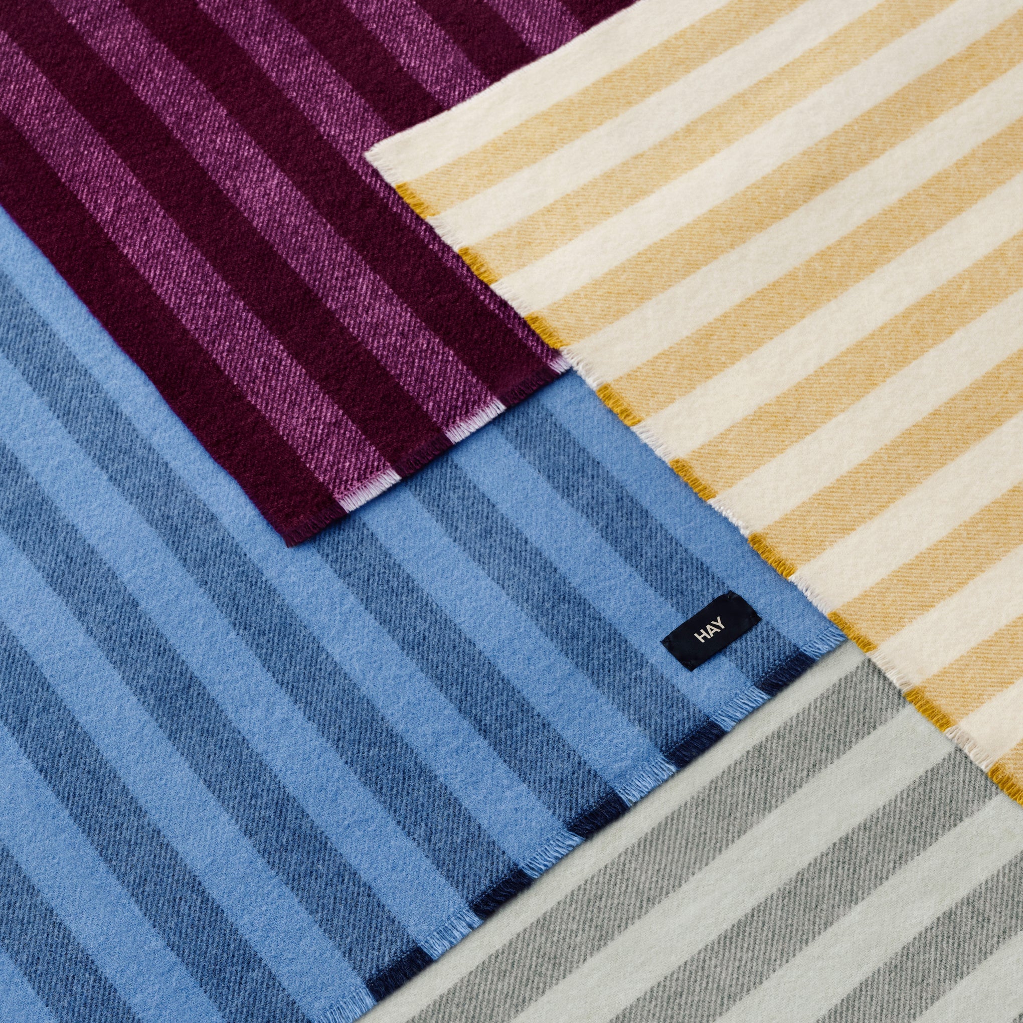 Duo Throw, Cream, 130 x 180 cm