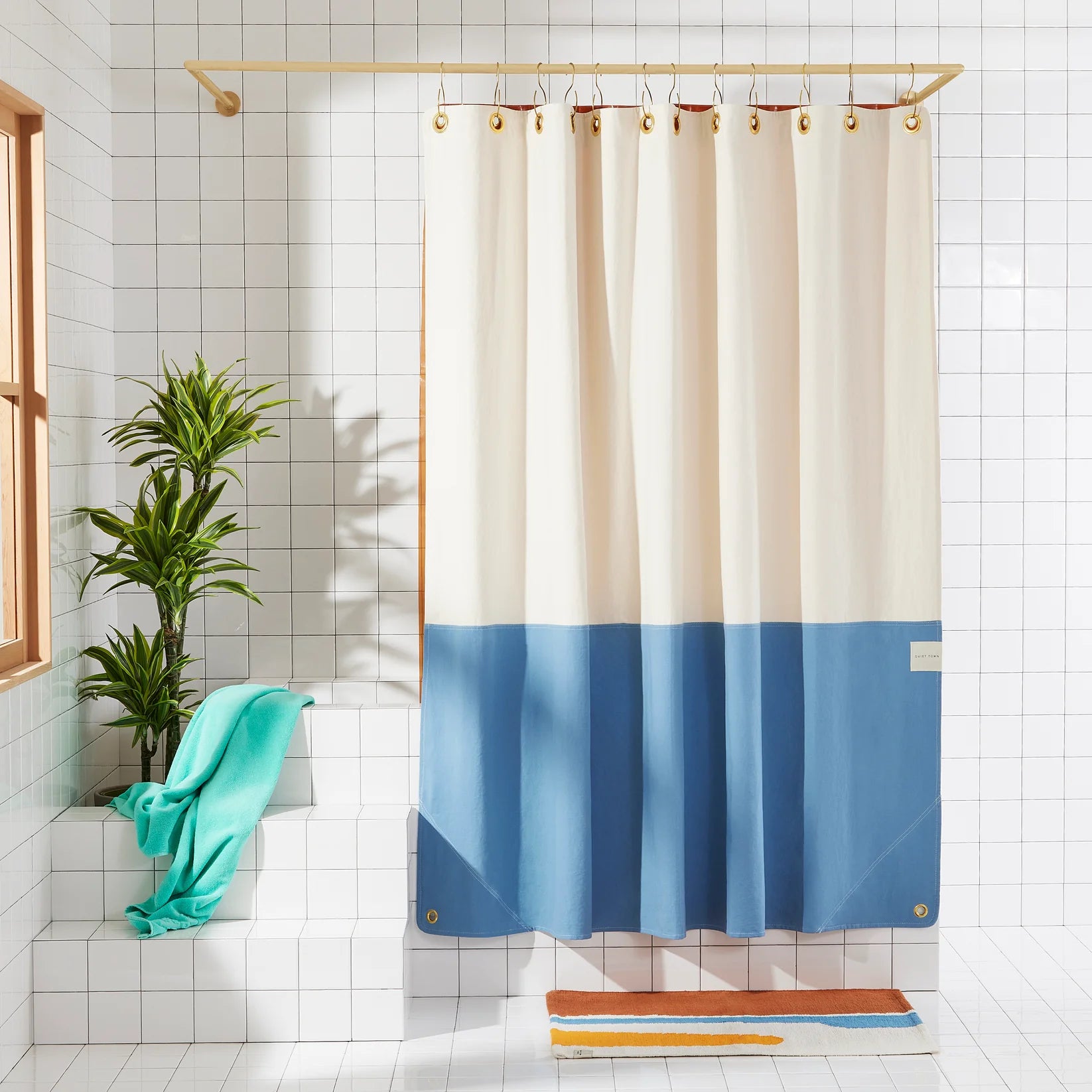 Shower Curtain, Orient Atlantic