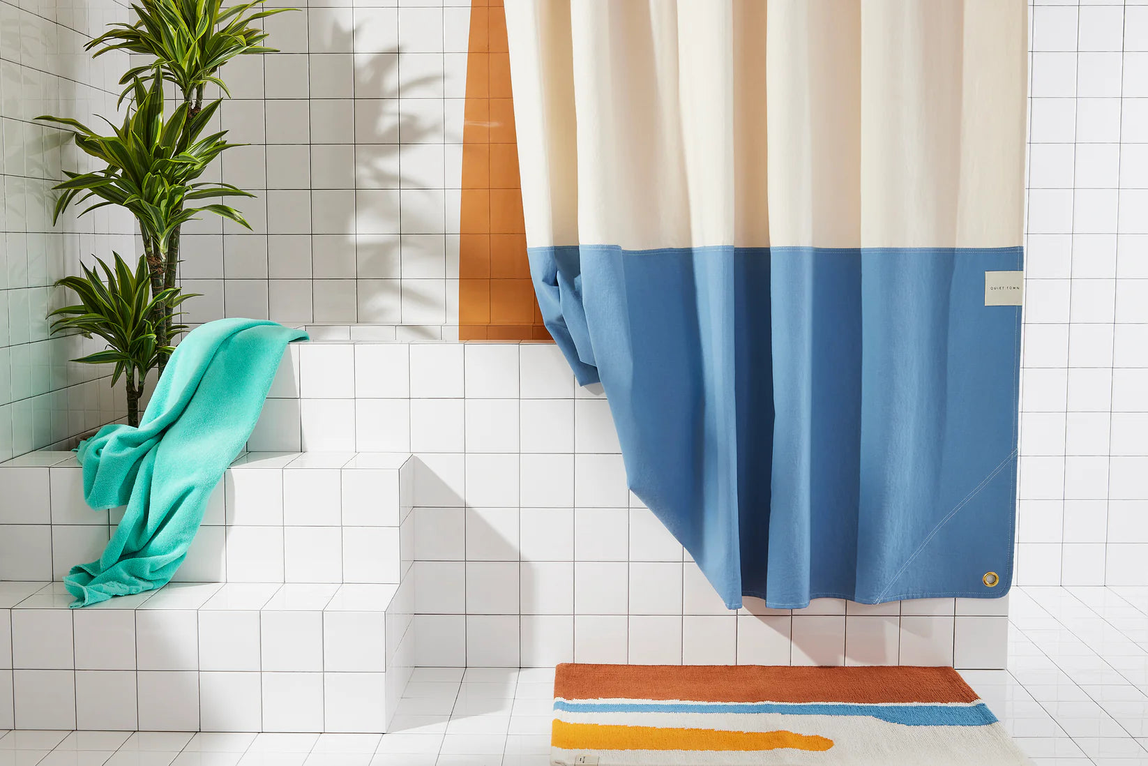 Shower Curtain, Orient Atlantic