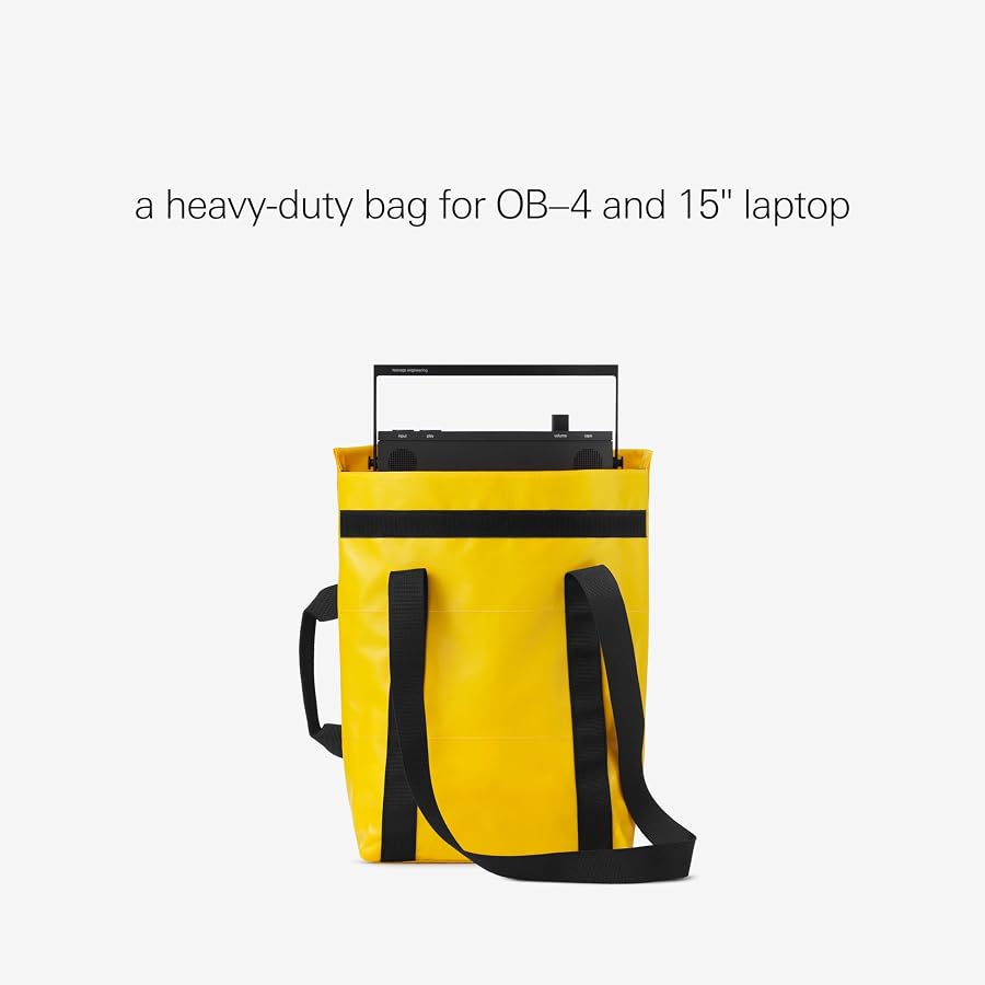 OB-4 totebag, yellow