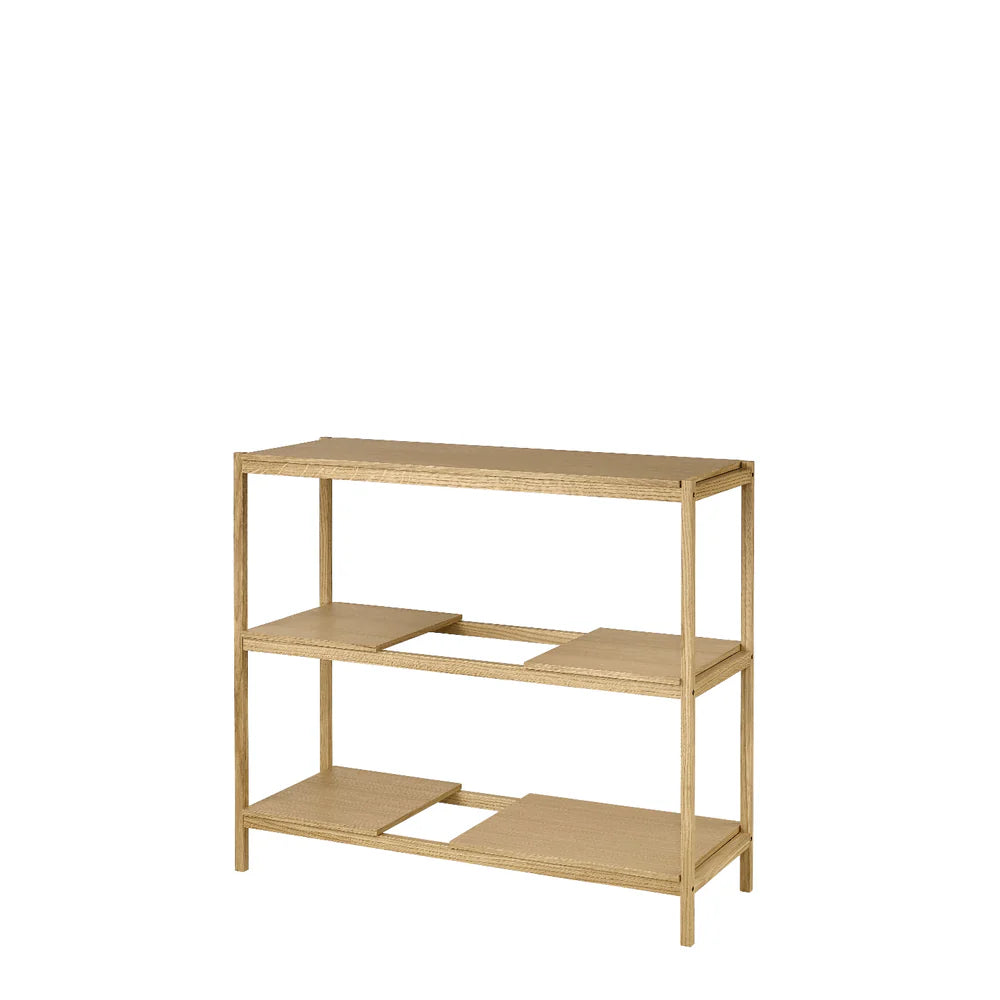Sukoya shelf, natural oak, 3 shelf