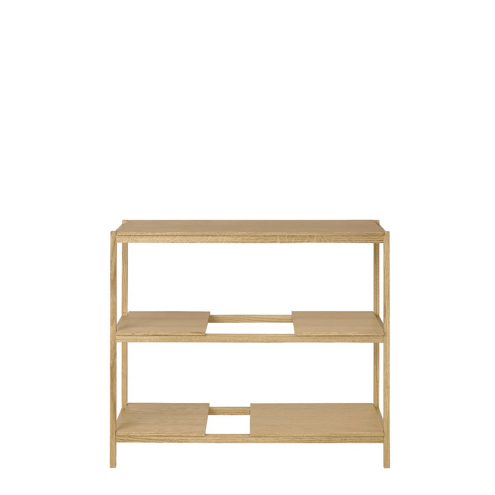 Sukoya shelf, natural oak, 3 shelf