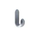 Curve Mini Hooks, 2 Pieces, Matte Silver