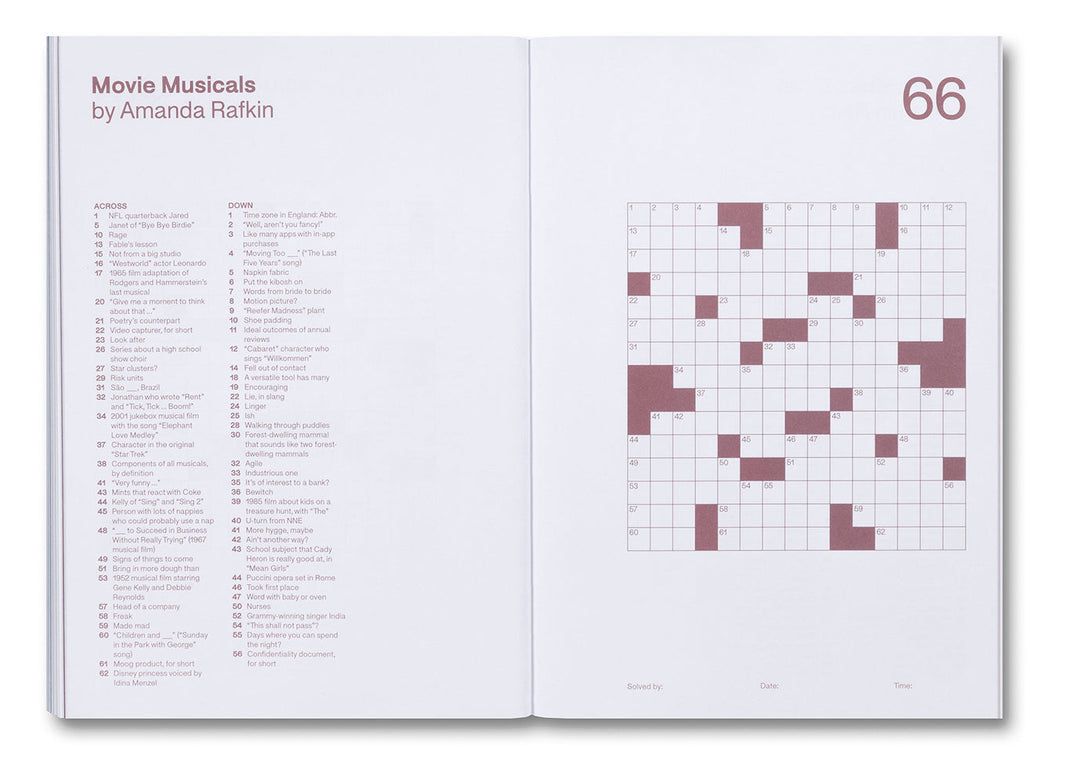 99 Movie Crosswords
