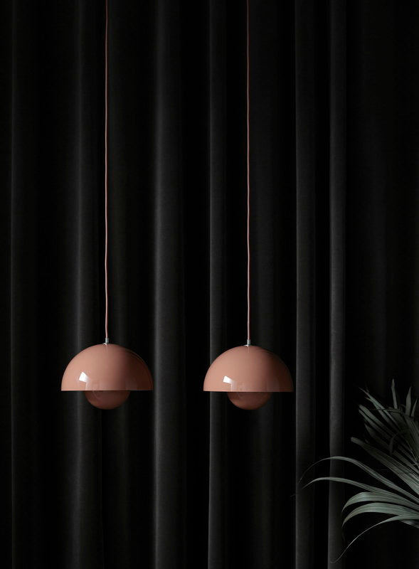 Flowerpot Pendant VP1, Beige Red
