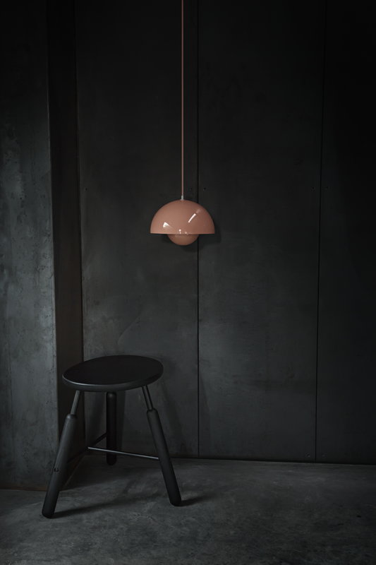 Flowerpot Pendant VP1, Beige Red