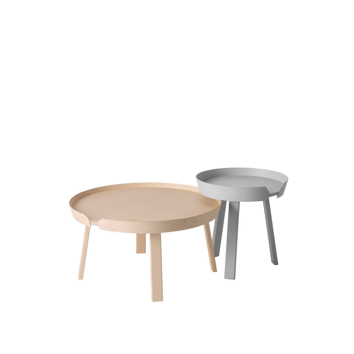 Around Coffee Table, Small, Grey