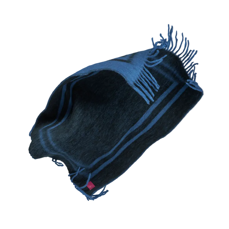 Weekend Plaid, Raven/Dazzling Blue