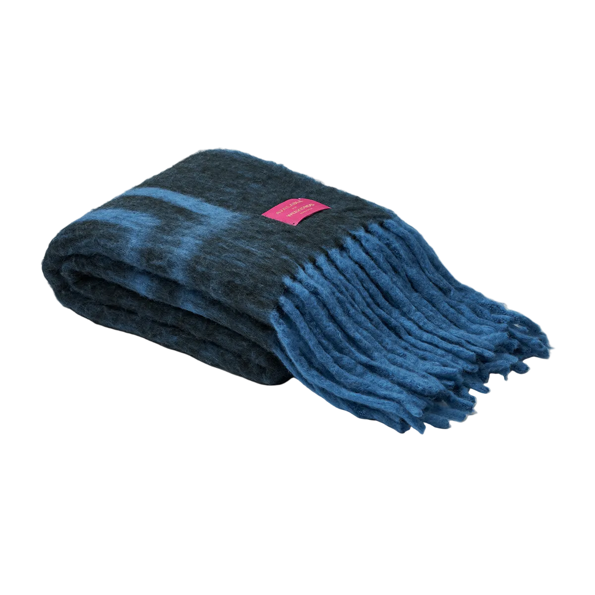 Weekend Plaid, Raven/Dazzling Blue