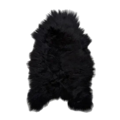 Black Icelandic Sheepskin, Medium
