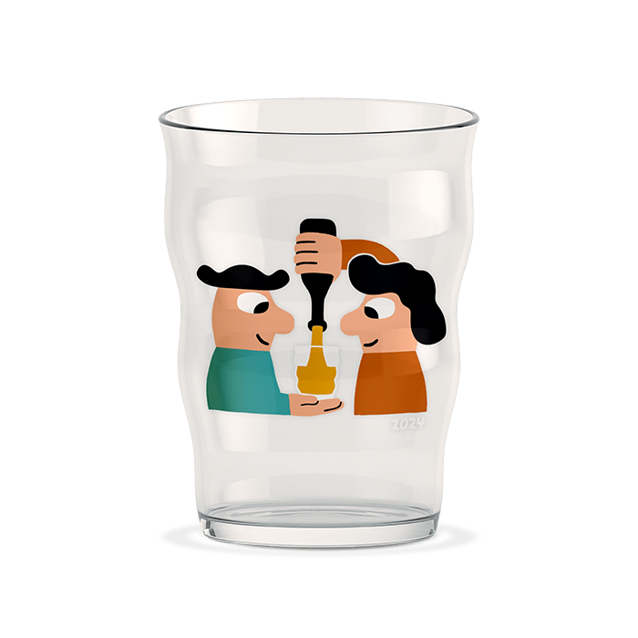 Mikkeller Pint Beer Glass 13.5 oz Clear 2024