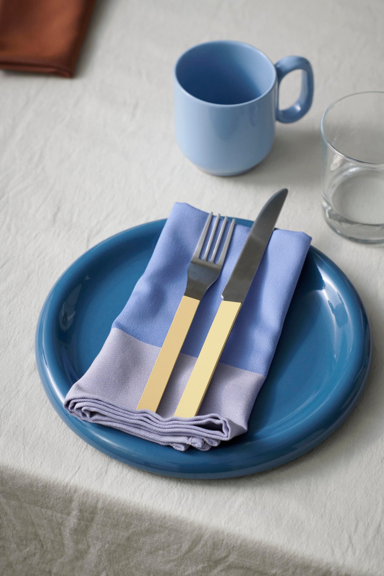 Barro Plate, 18 cm, Dark Blue, Set/2