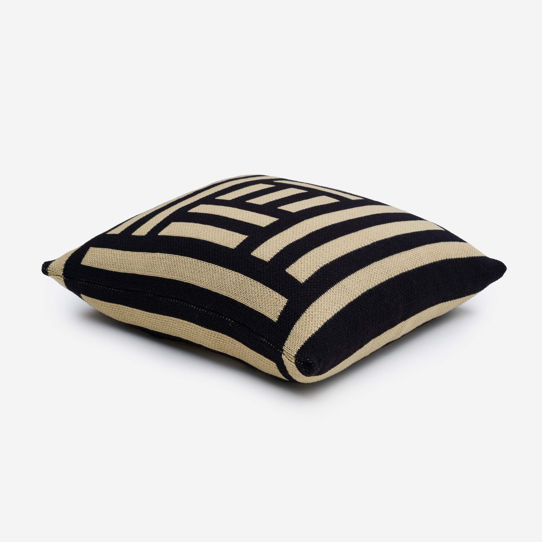 Columns Pillow, Black