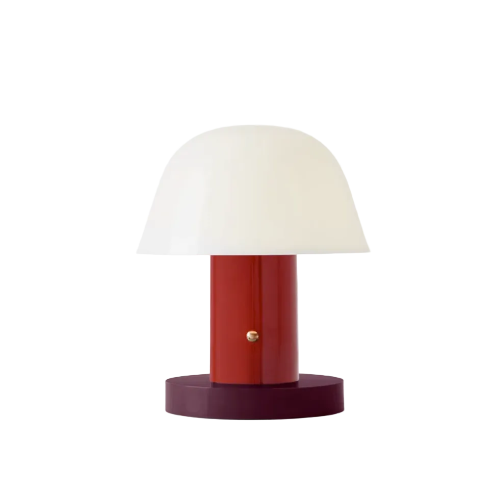 Setago Portable Lamp JH27, Maroon/Grape