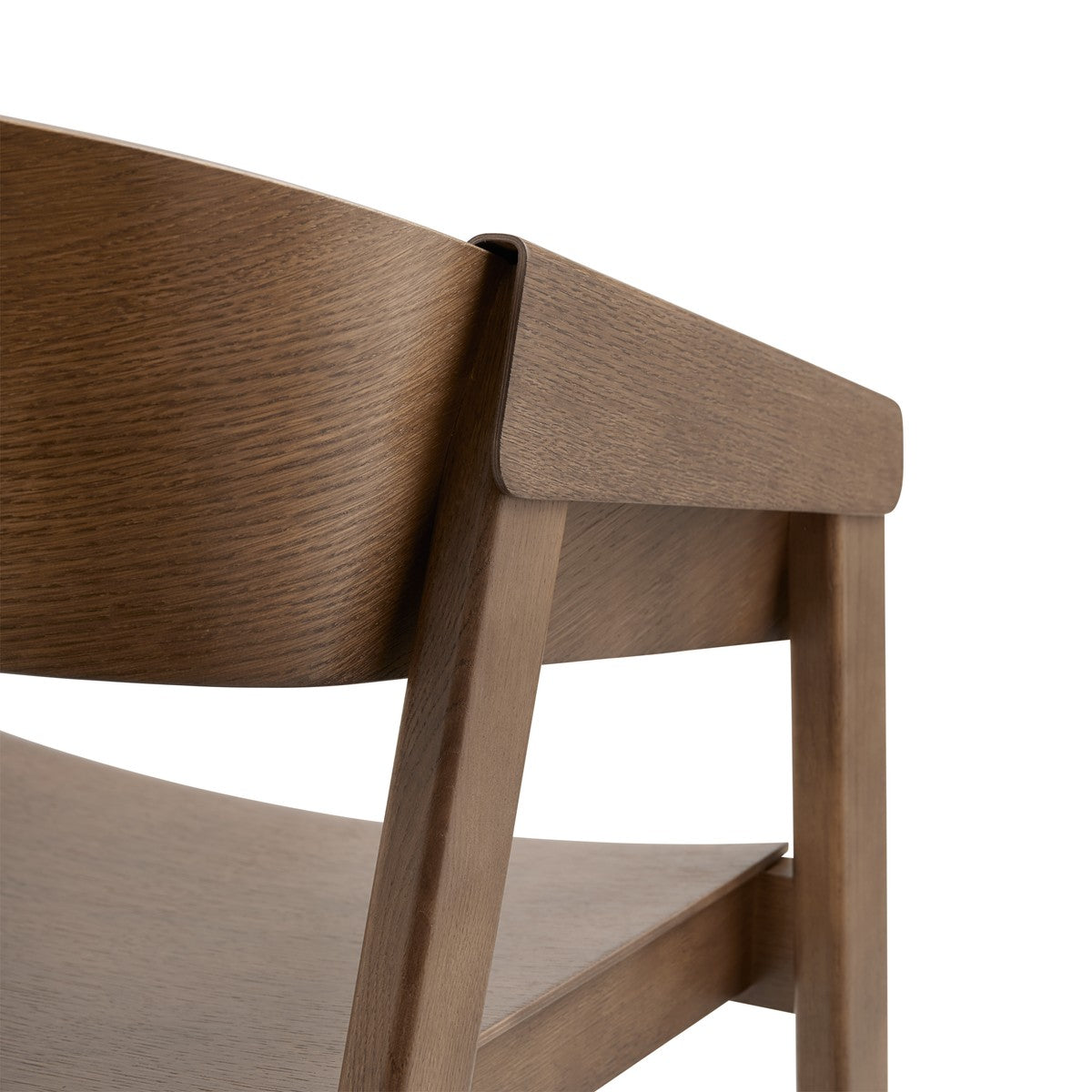 Cover Armchair, Dark Stained Brown