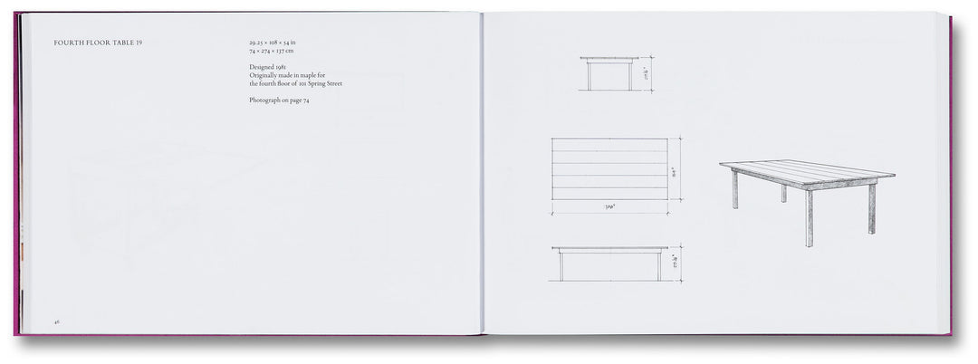 Donald Judd Furniture