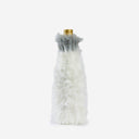 Faux Fur Bottle Sleeve, White