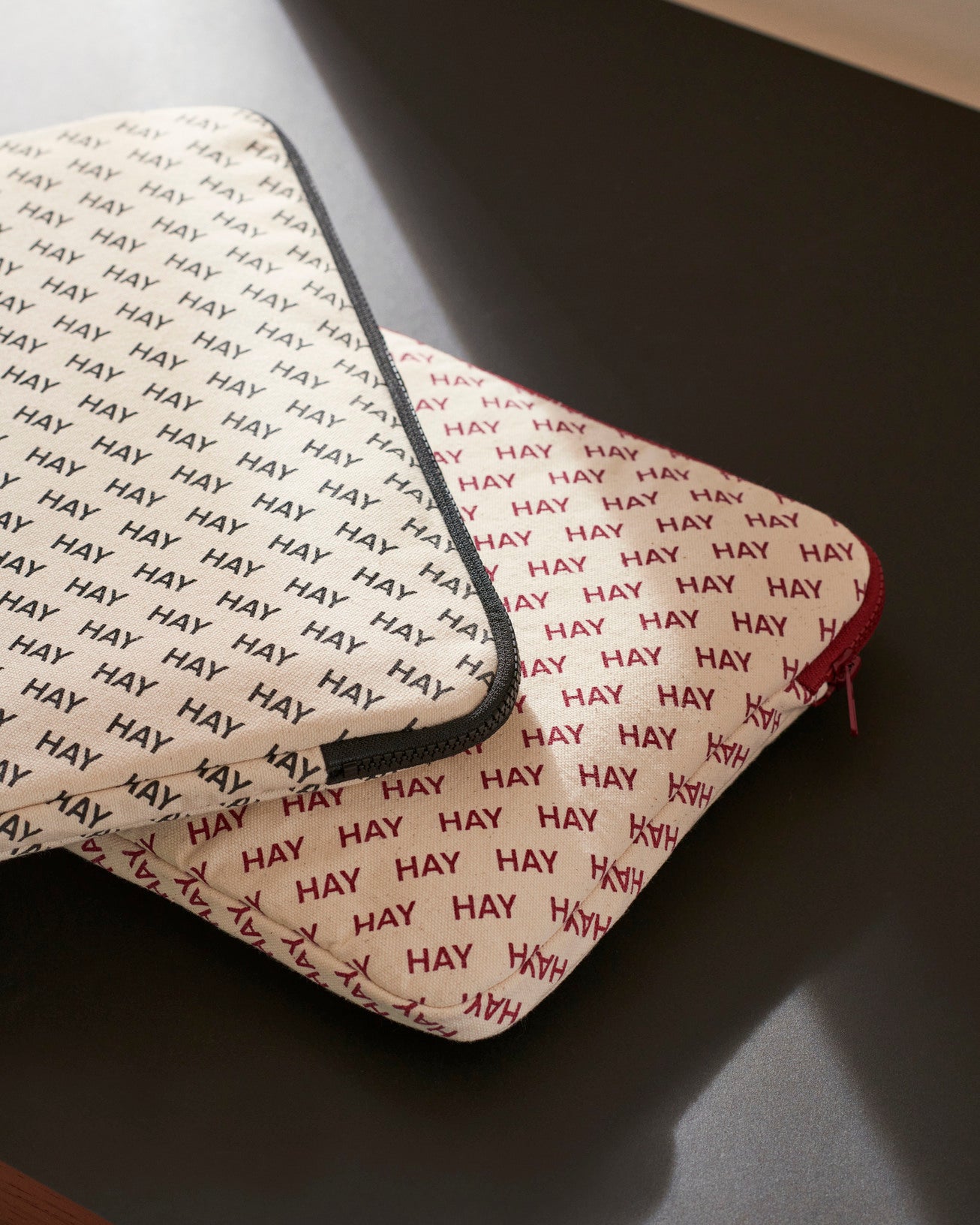 HAY Logo Laptop Cover, Black