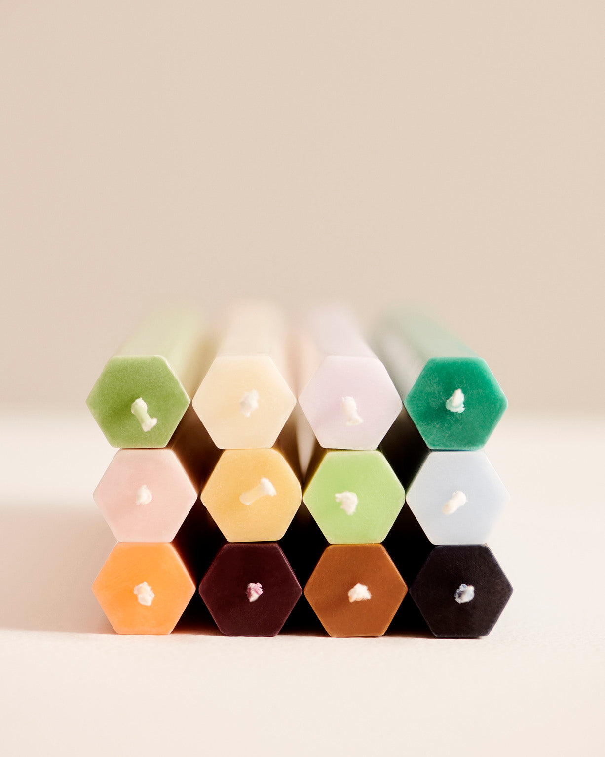 Hexagon Candles, Dark