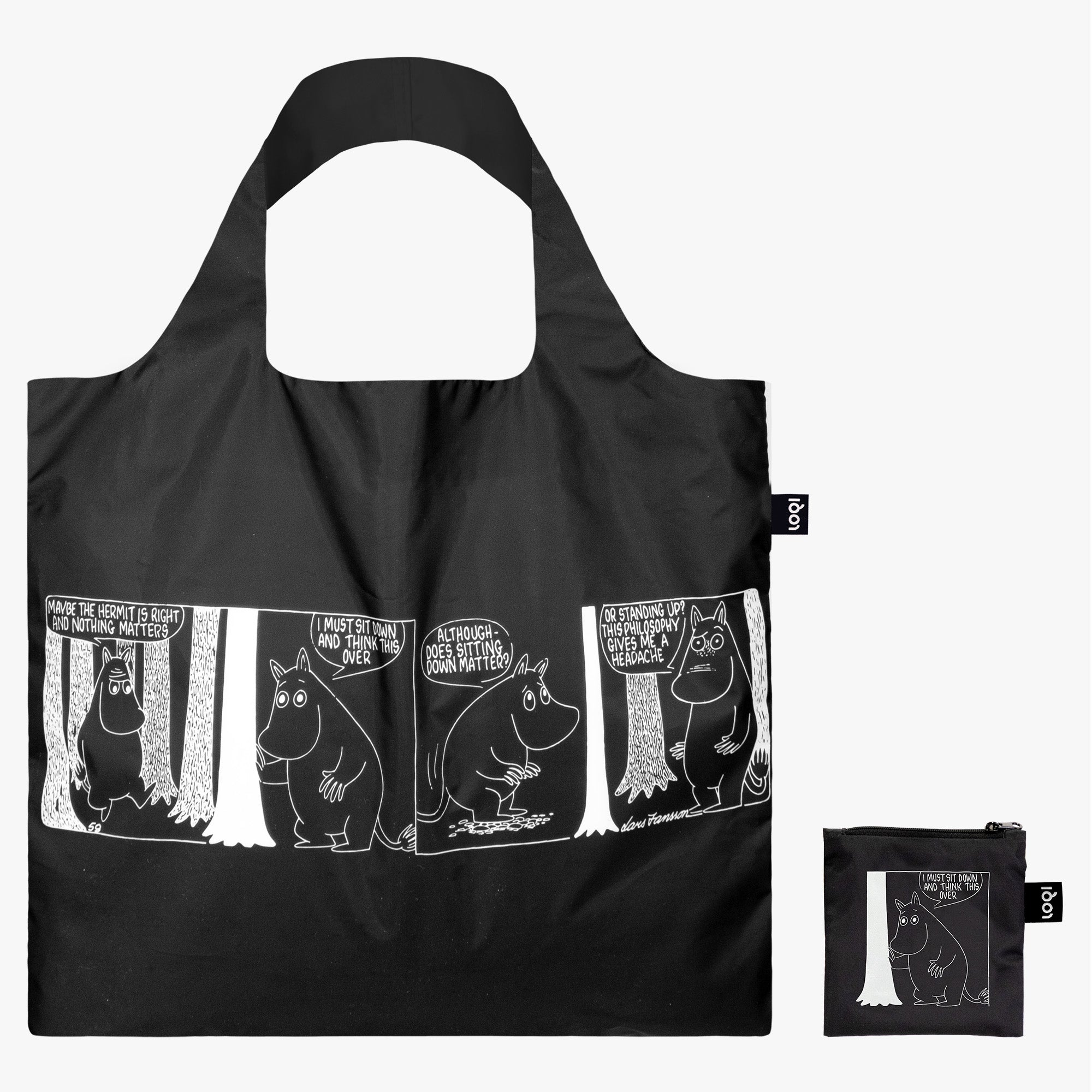 Moomin Comic Adventures Recycled Bag