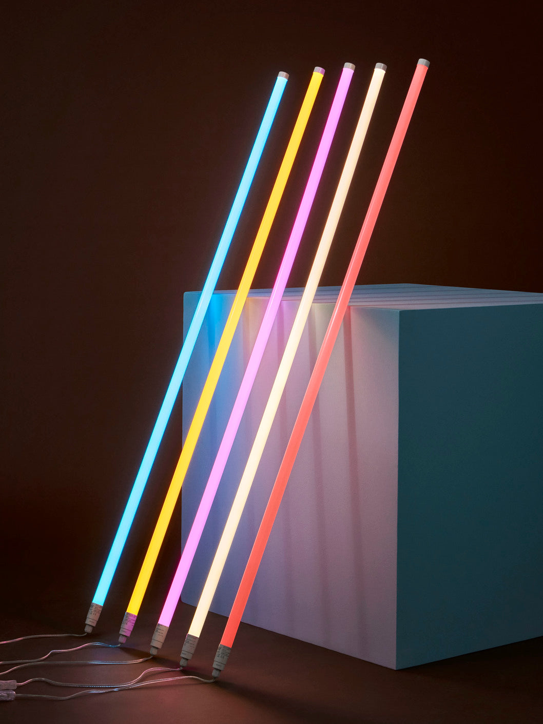 Neon Tube, Large, Blue