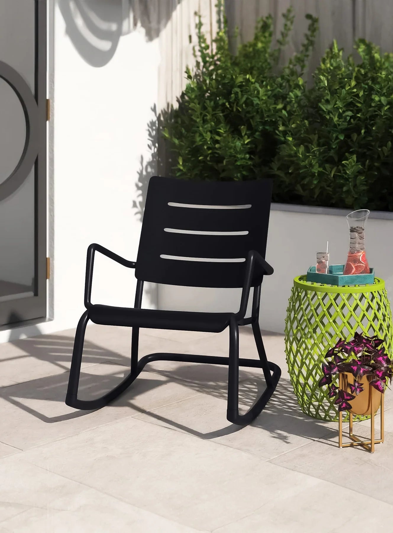 Outo Rocking Chair, Black