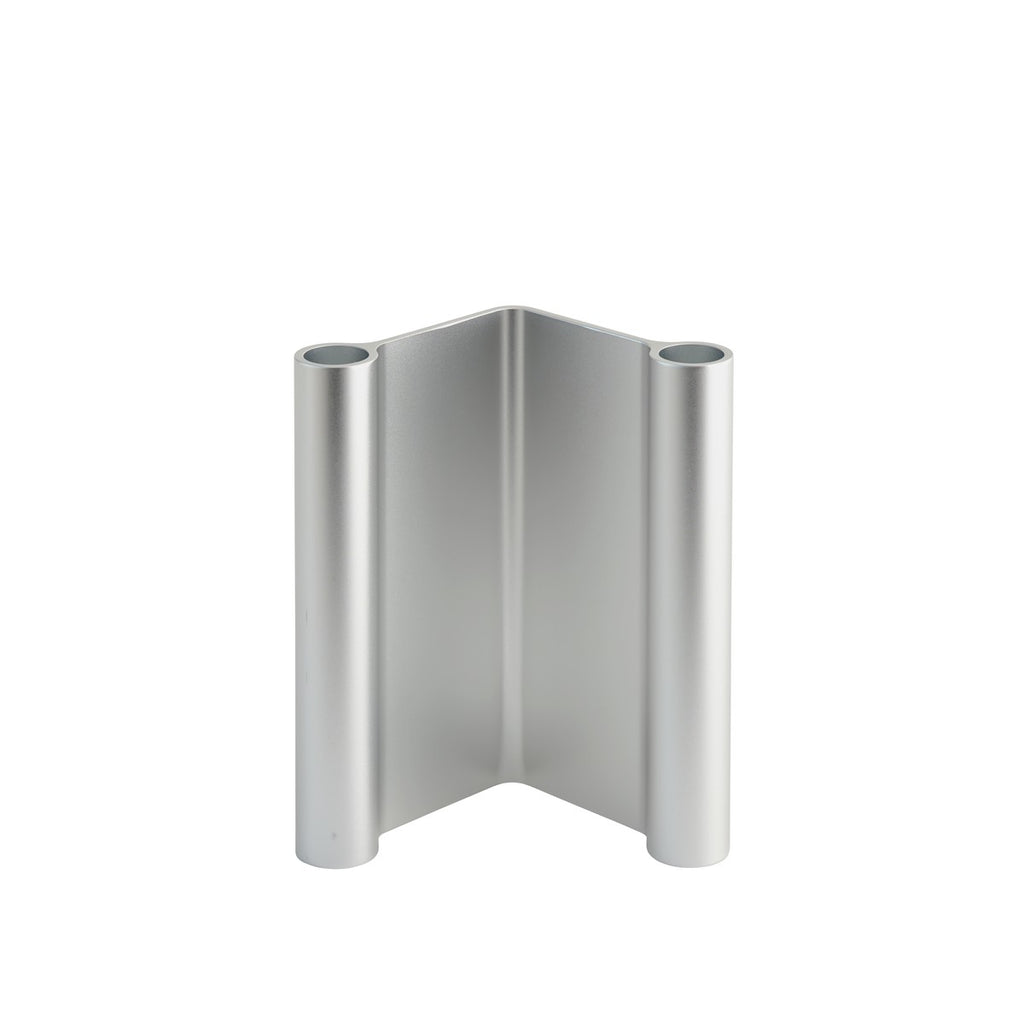 Pair Candleholder, 7" Aluminum