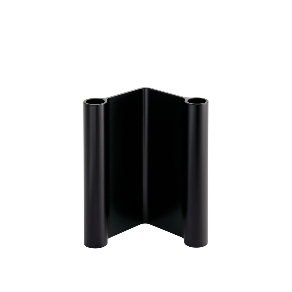 Pair Candleholder, 7" Black