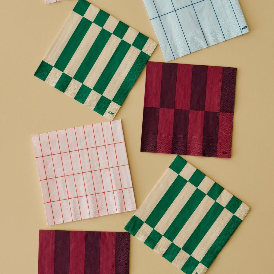 HAY pattern napkins, Cocktail