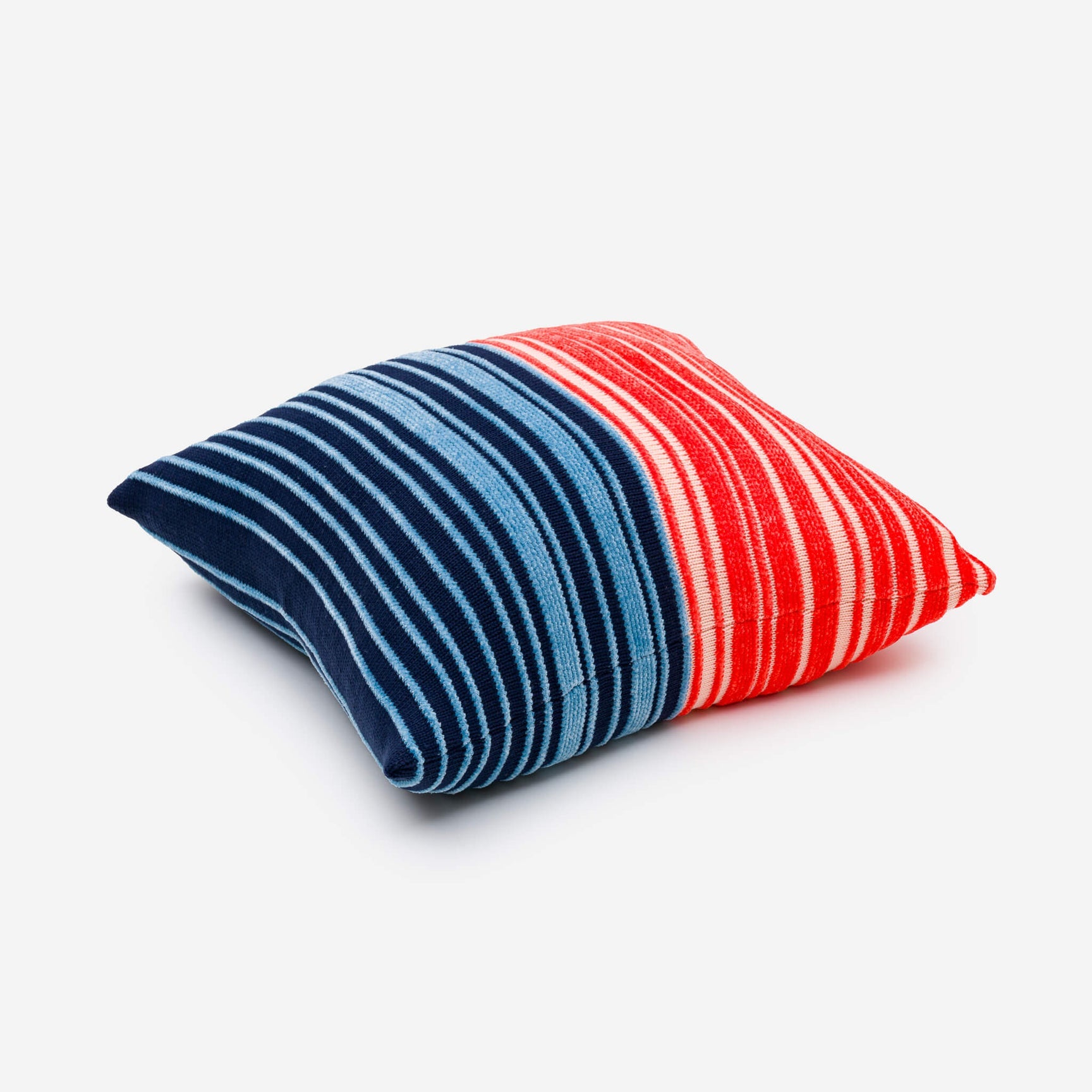 Retro Chenille Pillow | Navy Stone Blue