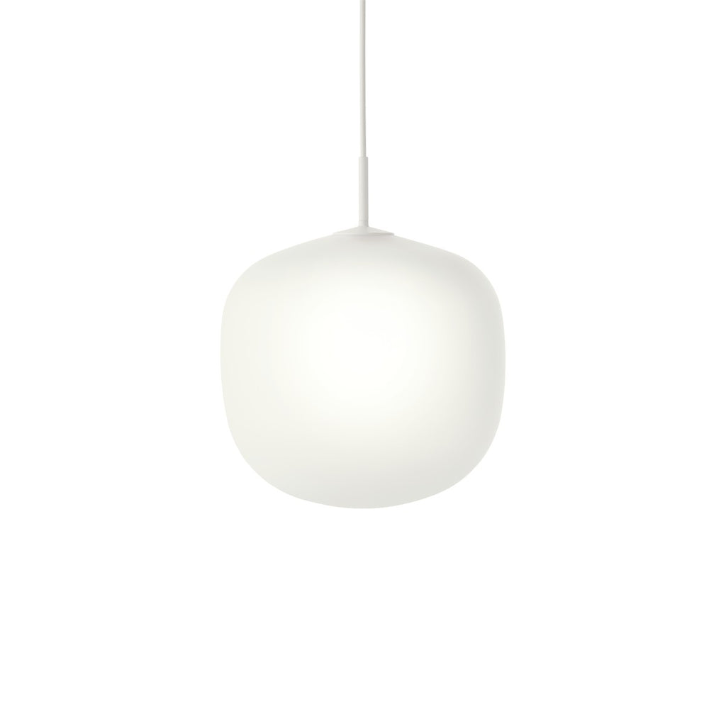 Rime Pendant Light, White, 14.6"