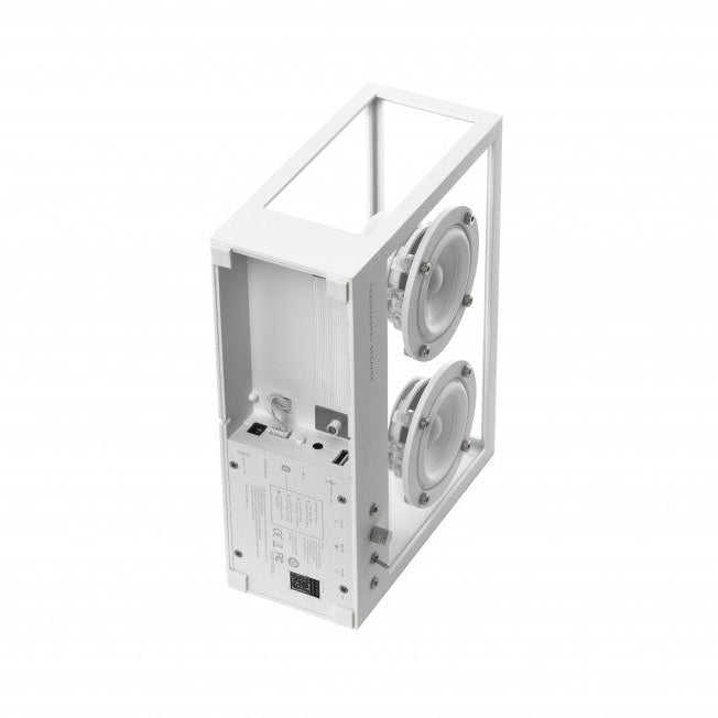 Small Transparent Speaker, White