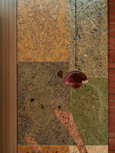 Flowerpot Pendant VP1, Dark Plum