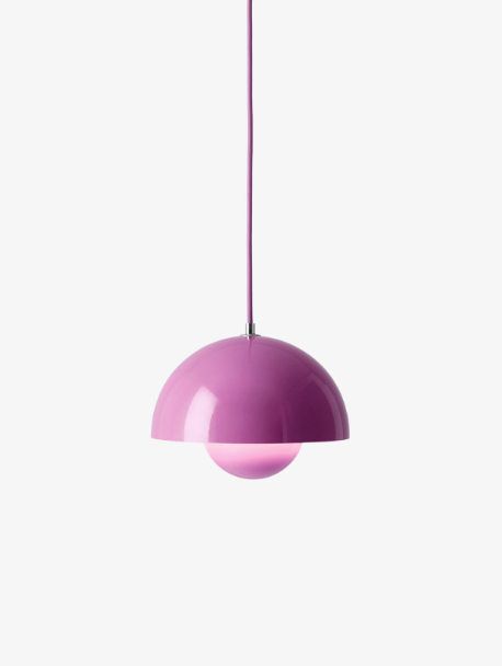 Flowerpot Pendant VP1, Tangy Pink
