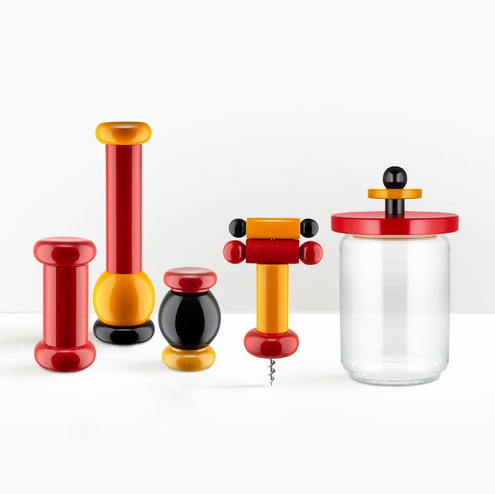 Sottsass Twergi Corkscrew, Yellow/Red