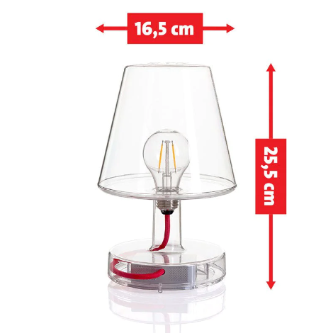 Transloetje Lamp, Transparent