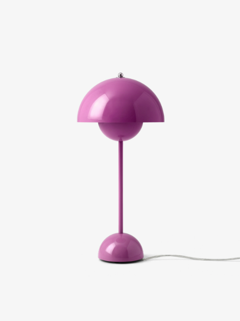 Flowerpot Table Lamp VP3, Tangy Pink