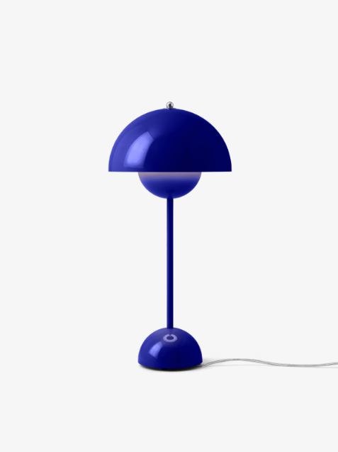 Flowerpot Table Lamp VP3, Cobalt Blue