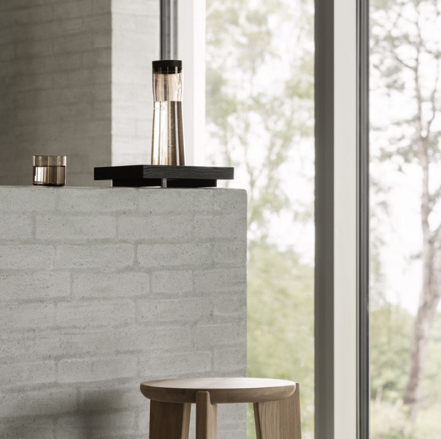 Abento Black Tray, Small