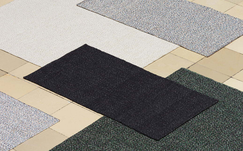 Polli Rug, 100 x 200cm,  Grey/Green Multi