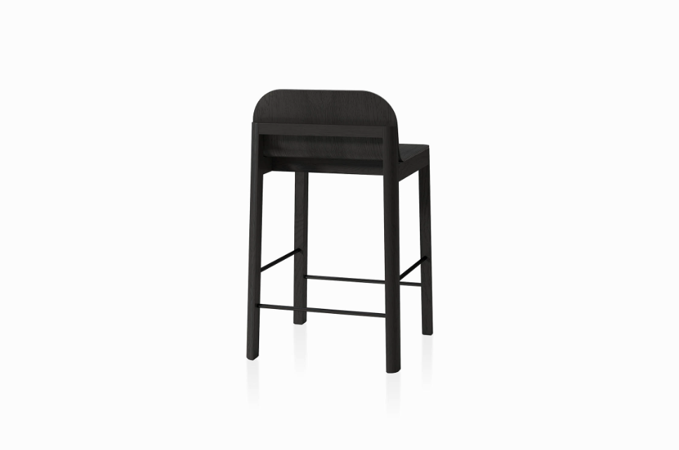 Cleo Counter Stool, black 65cm