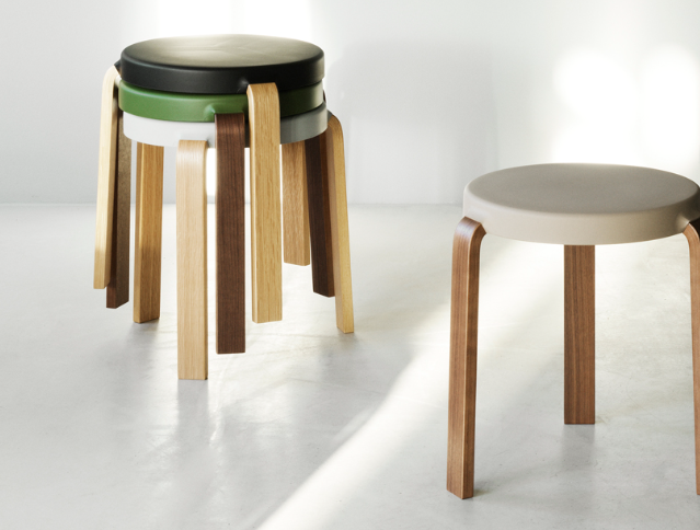 Tap Stool Oak, Caramel