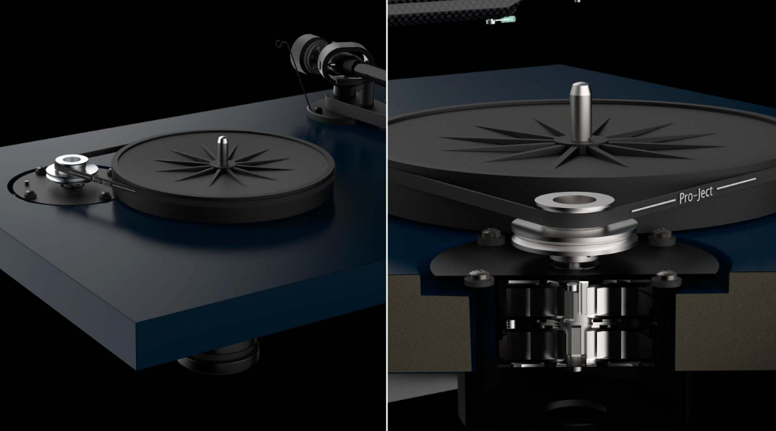 Turntable Debut Carbon Evo 2, High Gloss Black