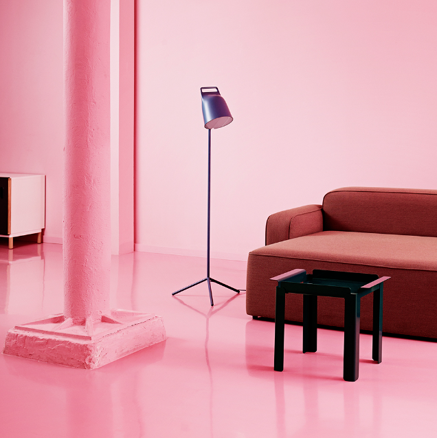 Stage Floor Lamp US, Petrol Green