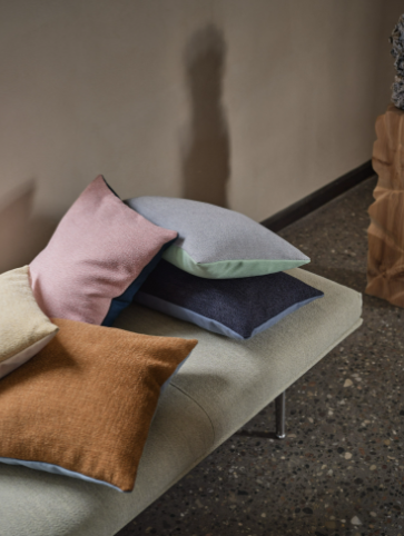 Mingle Cushion, Taupe 17.7 X 17.7"
